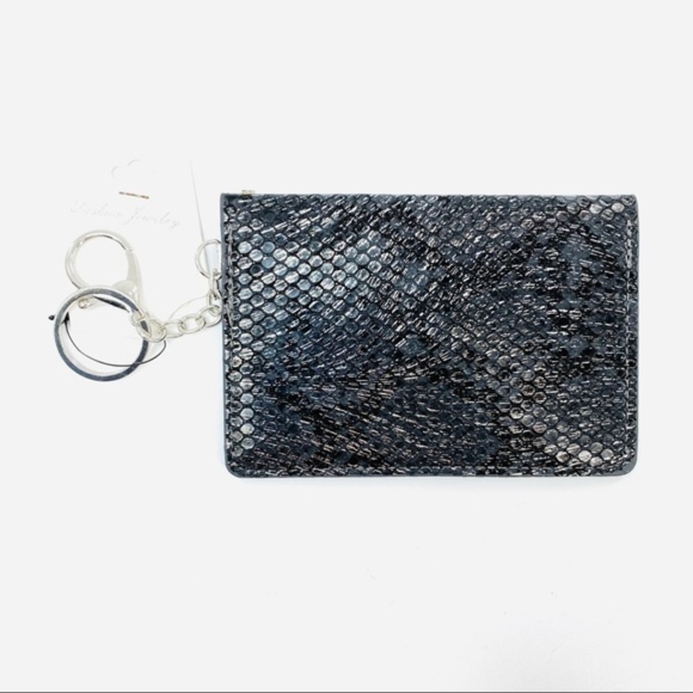 Python SnakeSkin KeyChain Wallet Coin Purse - Picture 2 of 4